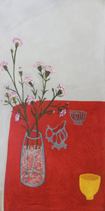 Yellow Pot off Centre